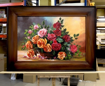 Rose bouquet handmade oil paintings canvas oil painting picture G119052