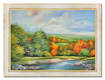 Autumn landscape handmade oil paintings canvas oil painting picture G06578