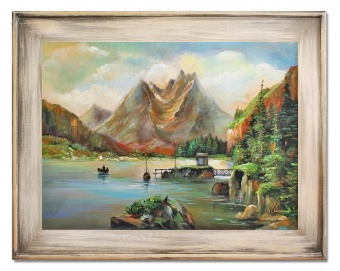 Mountain landscape handwork oil paintings canvas oil painting picture G10048