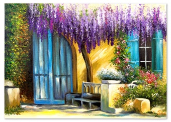 Flowers of Provence Handcrafted Oil Paintings Canvas Oil Painting G119727