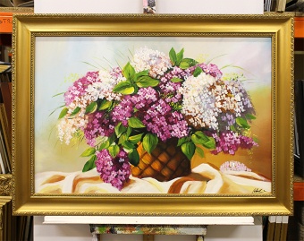 Bouquet Handwork Oil Paintings Canvas Oil Painting Picture G118245