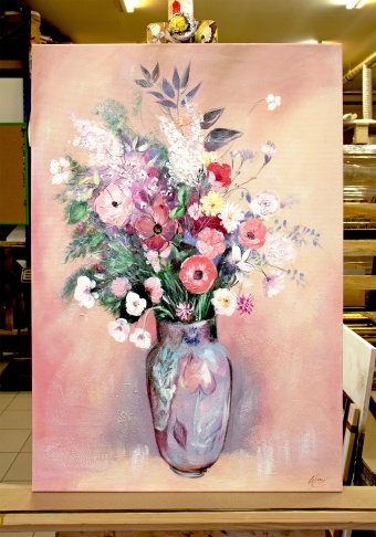 Flower Magic Handmade Oil Paintings Canvas Oil Painting Picture G119961