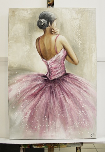 Ballerina Handcrafted Oil Paintings Canvas Oil Painting Picture Images G116896