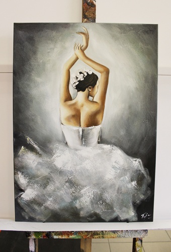 Ballerina Handicraft Oil Paintings Canvas Oil Picture Image G116830