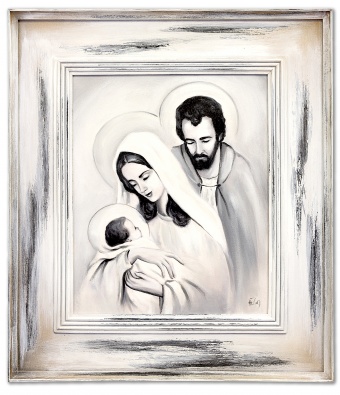 Holy Family Handcrafted Oil Paintings Canvas Oil Painting Picture G102635