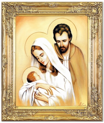 Holy Family Handmade Oil Paintings Canvas Oil Painting Picture G106673