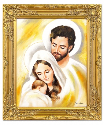 Holy Family Handcrafted Oil Paintings Canvas Oil Picture Image G102645