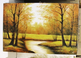 Autumn landscape handmade oil paintings canvas oil painting picture G116478