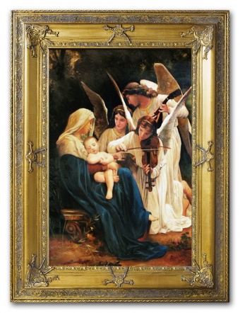 Angel with Child Handmade Oil Paintings Canvas Oil Painting Picture G15050