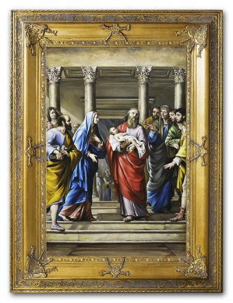 The depiction of Christ in the Temple Handmade oil paintings artwork G94682