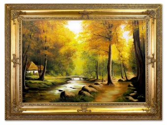 Autumn atmosphere Handwork Oil paintings Paintings Canvas Oil painting Picture G118754