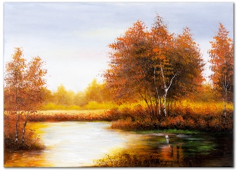 Autumn landscape handmade oil paintings canvas oil painting picture G118957