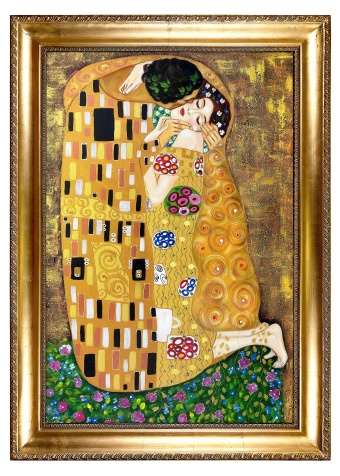 The Kiss Handcrafted Oil Paintings Canvas Oil Painting Picture Images G00331