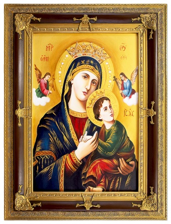 Madonna with Child Handcrafted Oil Paintings Canvas Oil Painting Picture G93975