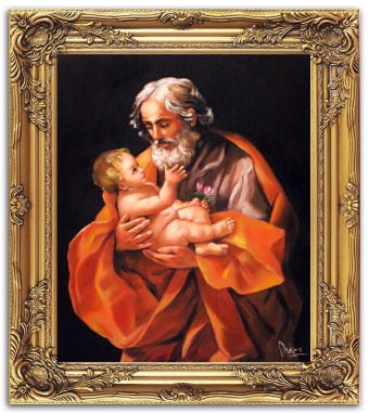 The Holy Family Handcrafted Oil Paintings Canvas Oil Painting G96982