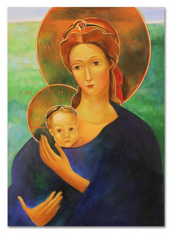 Maria with child handmade oil paintings canvas oil painting picture G112021