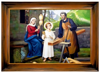 The Holy Family Handicraft Oil Paintings Canvas Oil Painting G04641