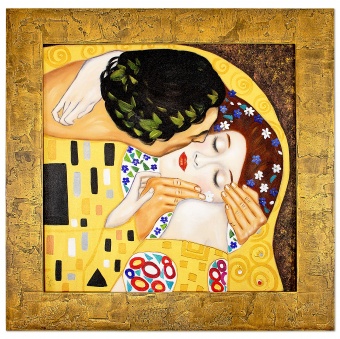 The Kiss Handmade Oil Paintings Canvas Oil Painting Picture Images G00327