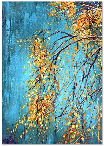 Autumn Whisper Handicraft Oil Paintings Paintings Canvas Oil Picture Image G120136