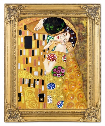 The Kiss Handcrafted Oil Paintings Canvas Oil Painting Picture Images G02489