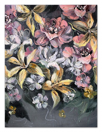 Flower splendor handmade oil paintings canvas oil painting picture G100067