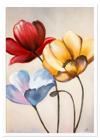 Flower Splendor Handcrafted Oil Paintings Canvas Oil Painting Picture G104561