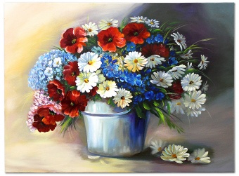 Bouquet Handmade Oil Paintings Paintings Canvas Oil Painting Picture G119252