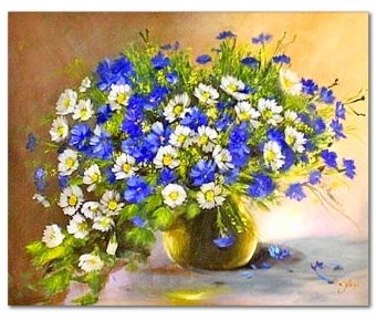 Flower bouquet handmade oil paintings canvas oil painting picture G119310