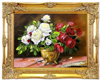 Flower bouquet handmade oil paintings canvas oil picture image G03388