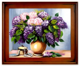 Lilac bouquet handcrafted oil paintings canvas oil painting picture G15519