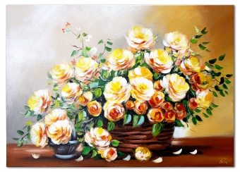 Bouquet handcrafted oil paintings canvas oil painting picture G119636