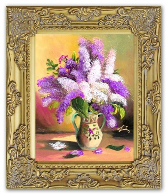 Bouquet Handmade Oil Paintings Canvas Oil Painting Picture G05877