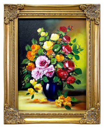 Flower bouquet handmade oil paintings canvas oil painting picture G120187