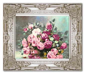 Rose bouquet handmade oil paintings canvas oil painting picture G17271