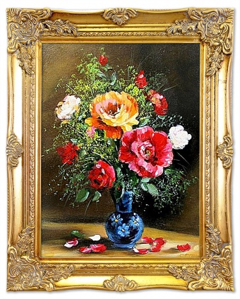 Bouquet Handmade Oil Paintings Canvas Oil Painting Picture G05944