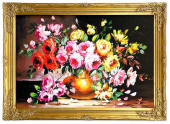 Bouquet handmade oil paintings canvas oil picture image G01821