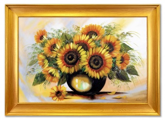 Sunflowers Handcrafted Oil Paintings Canvas Oil Painting Picture G119768