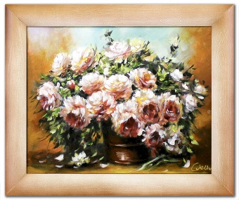 Bouquet Handmade Oil Paintings Paintings Canvas Oil Painting Picture G118563