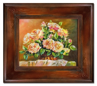 Bouquet of roses handwork oil paintings canvas oil painting picture G16075