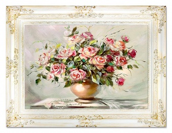 Rose bouquet handmade oil paintings canvas oil painting picture G16989