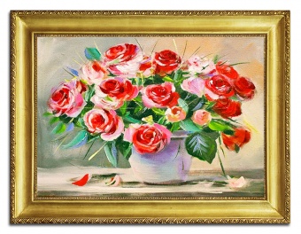 Rose bouquet handmade oil paintings canvas oil painting picture G94147