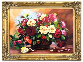 Bouquet Handwork Oil Paintings Canvas Oil Painting Picture G119672