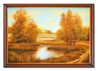 Autumn landscape handmade oil paintings canvas oil painting picture G02243