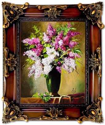 Bouquet Handmade Oil Paintings Canvas Oil Painting Picture G05823