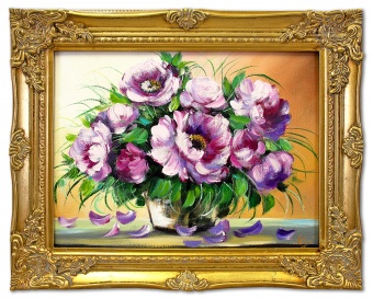 Bouquet Handicraft Oil Paintings Canvas Oil Painting Picture G06198