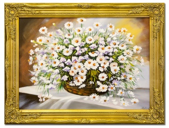 Bouquet Handmade Oil Paintings Canvas Oil Painting Picture G104865