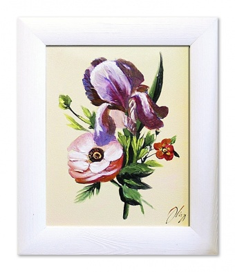 Floral Harmony Handcrafted Oil Paintings Canvas Oil Painting Picture G04352