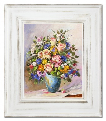 Bouquet of Joy Handcrafted Oil Paintings Canvas Oil Painting G15411