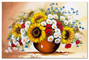 Flower bouquet handmade oil paintings paintings canvas oil painting picture G00154