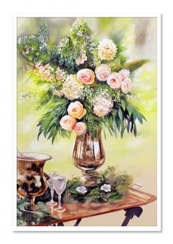 Flower bouquet handmade oil paintings canvas oil painting picture G99275